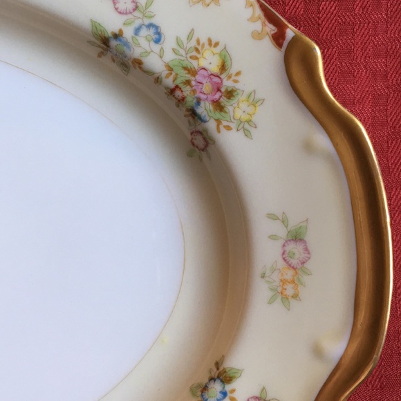 Hand painted Empress china platter - Picture 3 of 8